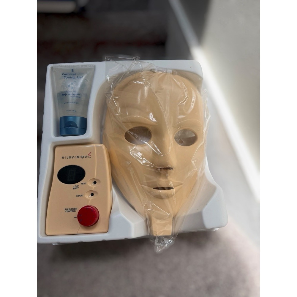 NEW Vintage 1999 Rejuvenique Facial Toning System Complete Kit Linda Evans NOS - Picture 10 of 12